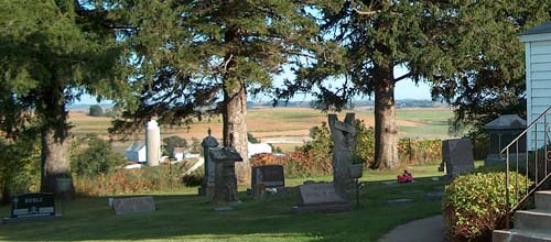 East Paint Creek cemetery - photographer S. Ferrall