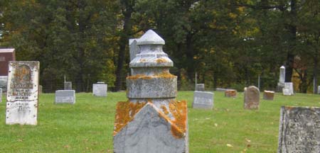 Maple Hill cemetery - photograph by Ann Krumme