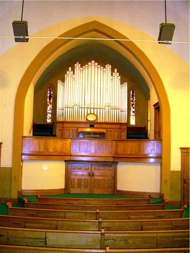 Hook-Hastings Pipe Organ - photographer Ann Londres