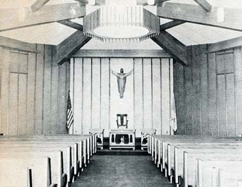 St. Bridget's Catholic church, interior