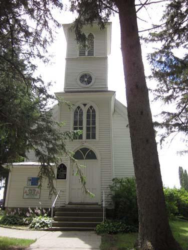 West Paint Creek Synod Lutheran Church - photographed by Reid R. Johnson