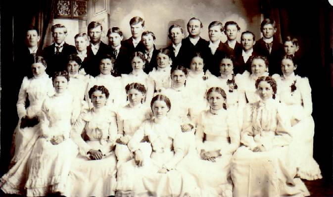 St. Paul's Lutheran Church confirmation 1900