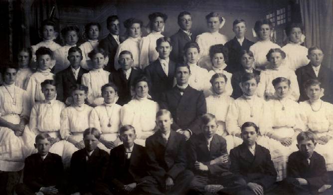 St. Paul's Lutheran church confirmation - 1908