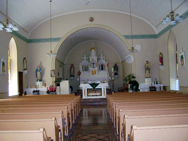 Interior of Wexford church