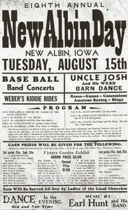 1939 New Albin Day Flier