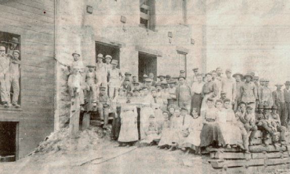 Capoli Button factory, Lansing Iowa, undated