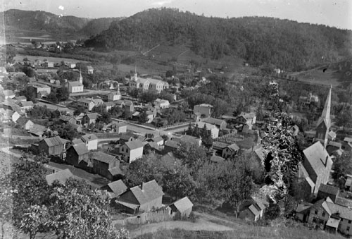 Lansing photo, from the north