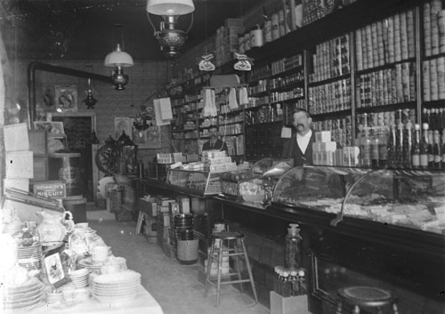 Lansing store interior, undated