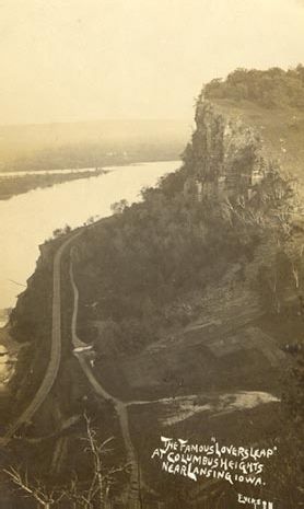 "Lovers Leap" at Columbus Heights