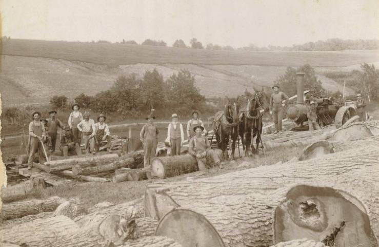 Michael Clark & "the boys" c1890's