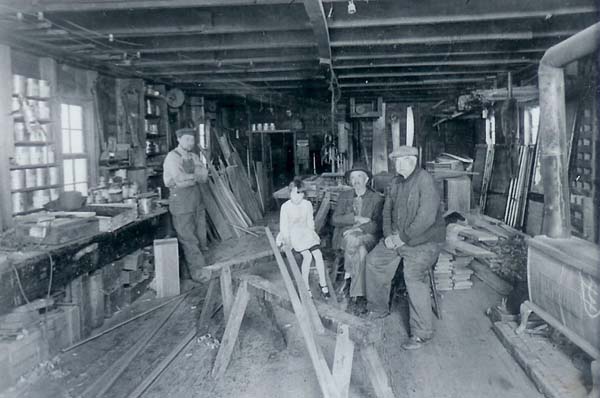 Nicholas Rouster's shop, undated