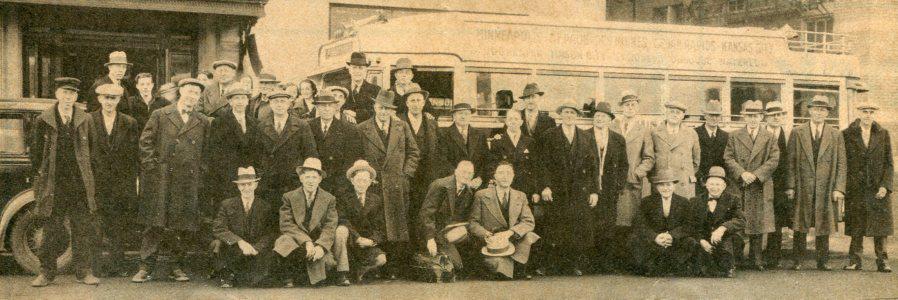 Lodge #707 Postville, 1935