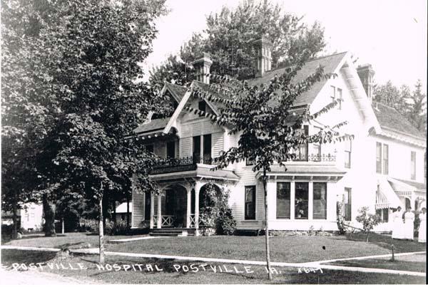 Postville hospital, undated