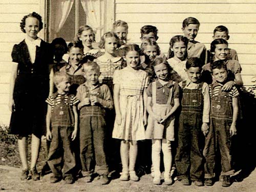 Pleasant Ridge School, ca 1930's