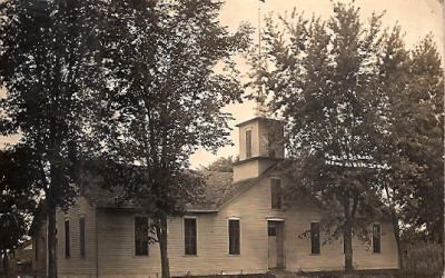 New Albin public school ca1886