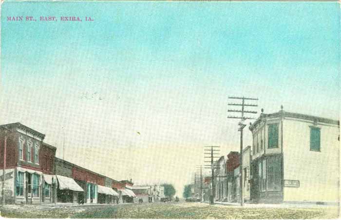 Main Street East, Exira, Audubon County, Iowa