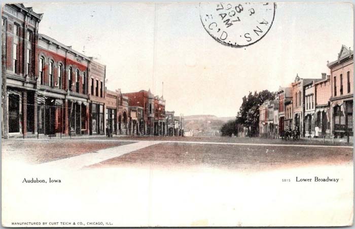 Lower Broadway, Audubon, Iowa