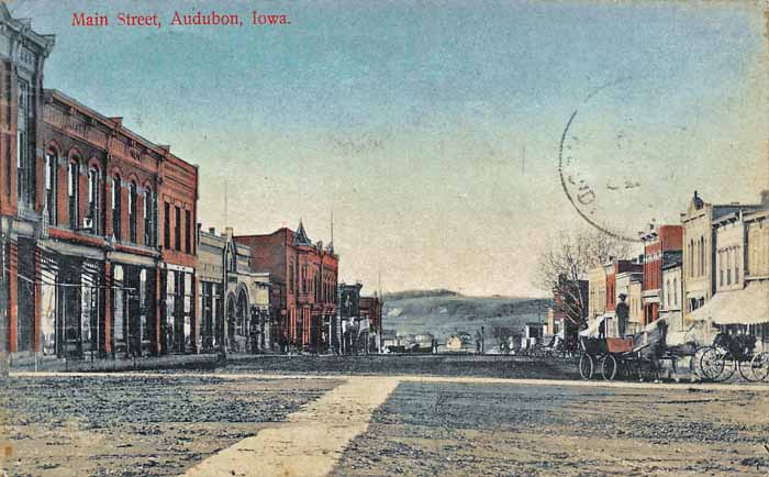 Main Street, Audubon, Iowa