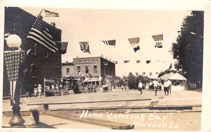 WWI Homecoming, Audubon, Iowa