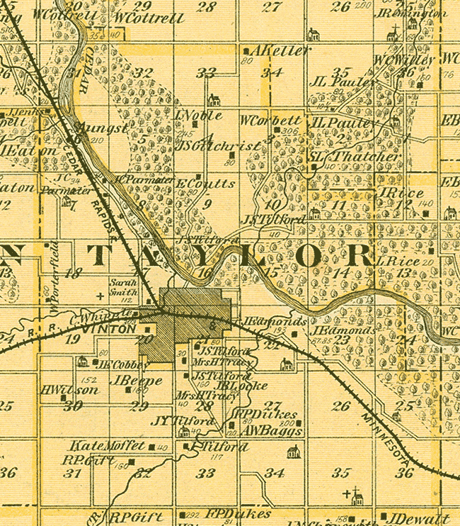 Taylor Twp. Map