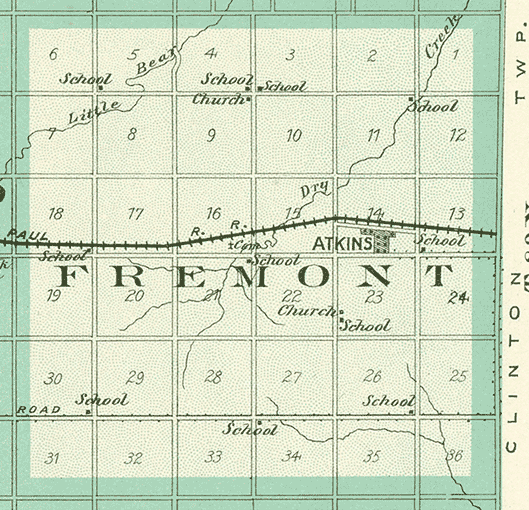 Fremont Twp Map