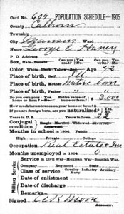 Census Card