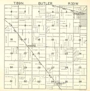 Butler Township, Calhoun County, 1930