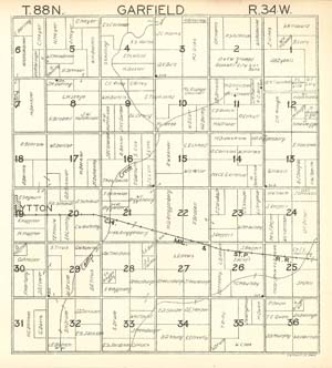 Garfield Township, Calhoun County 1930