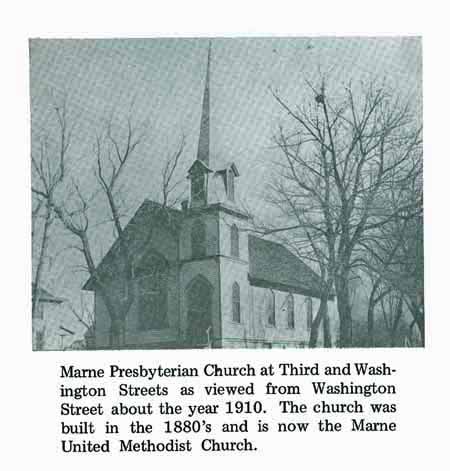 Marne Presbyterian Church Circa 1910