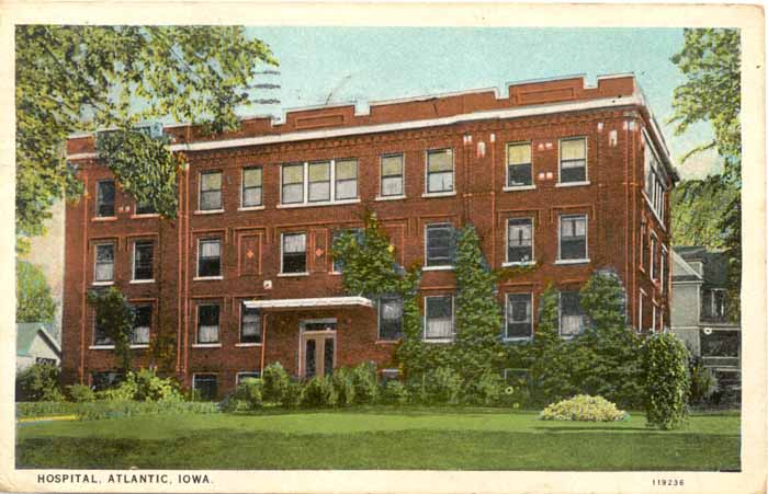 Atlantic Hospital, Atlantic, Cass County, Iowa