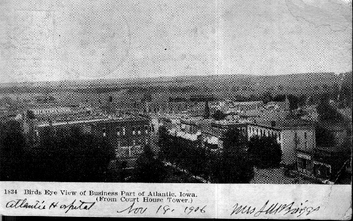 Business District, Atlantic, Iowa