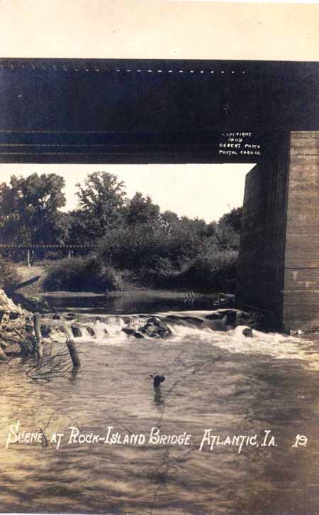 Rock Island Bridge, Atlantic, Iowa