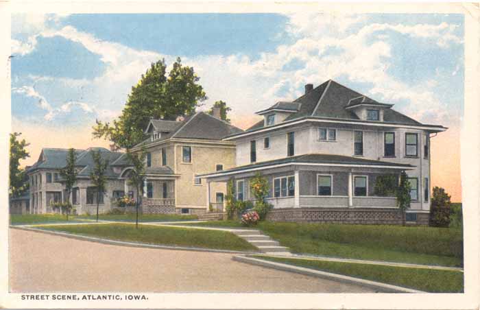 Street Scene, Atlantic, Iowa