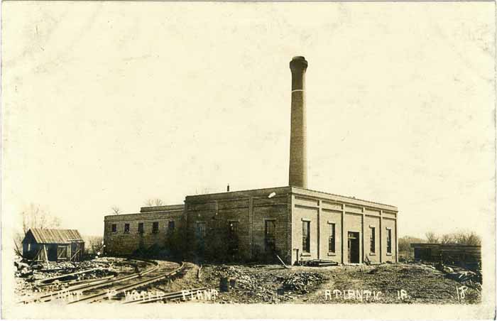 Atlantic Light & Water Plant, Atlantic, Cass County, Iowa