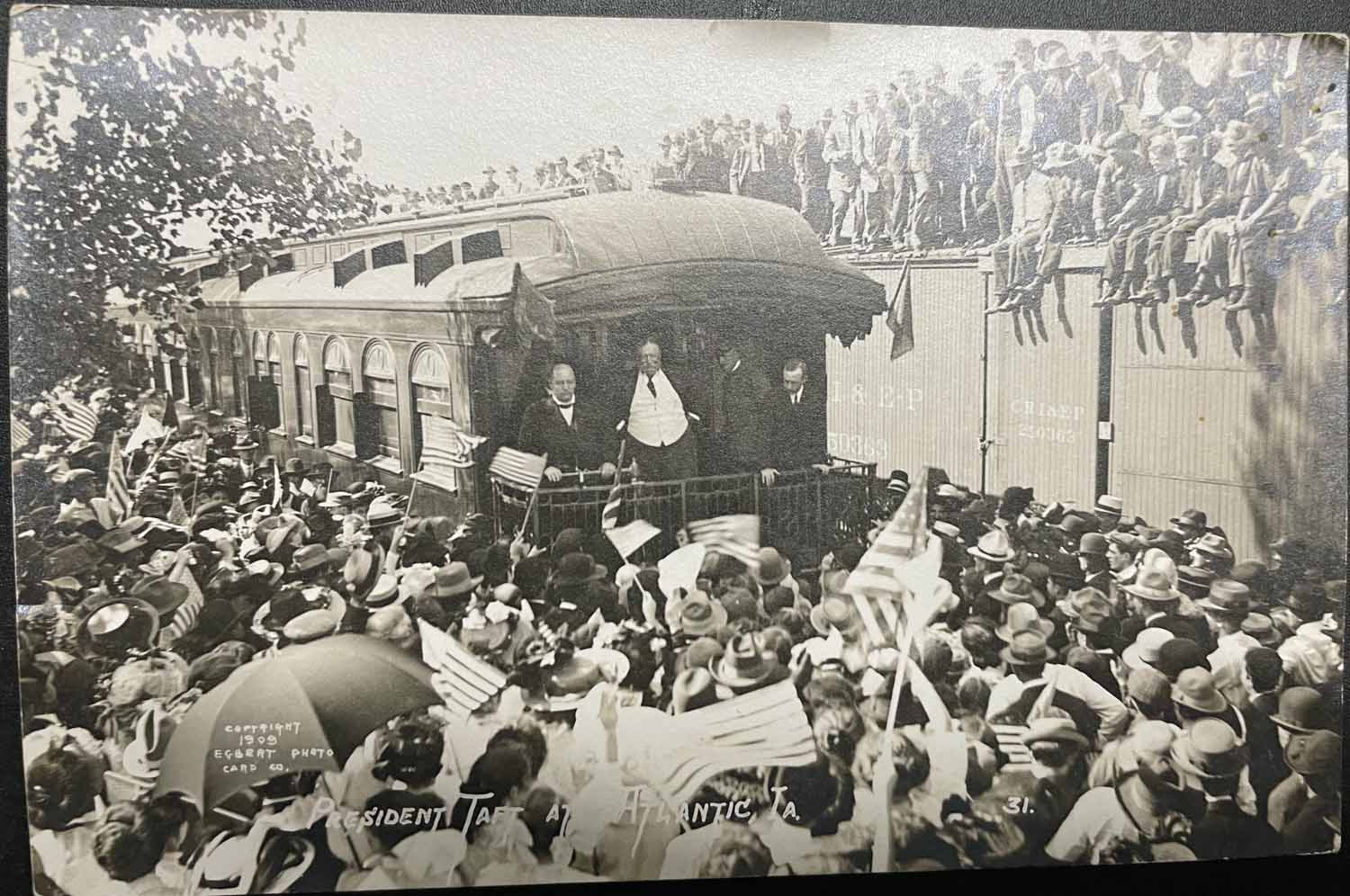 Pres. Taft Visit, Atlantic, Cass County, Iowa