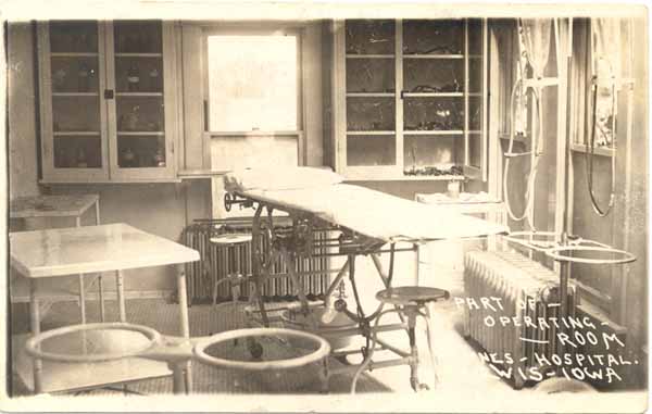 Jones Hospital, Lewis, Operating Room