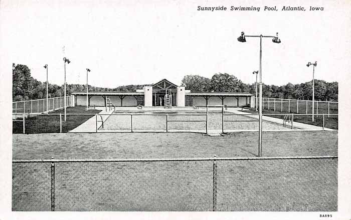 Sunnyside Swimming Pool, Atlantic, Cass County, Iowa