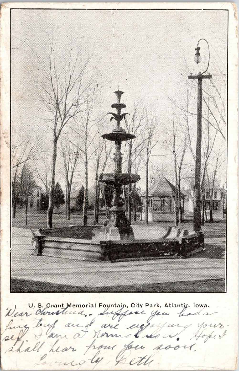 City Park, Atlantic, Cass County, Iowa