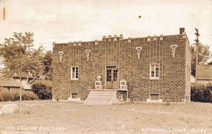 American Legion Building, Griswold, Iowa