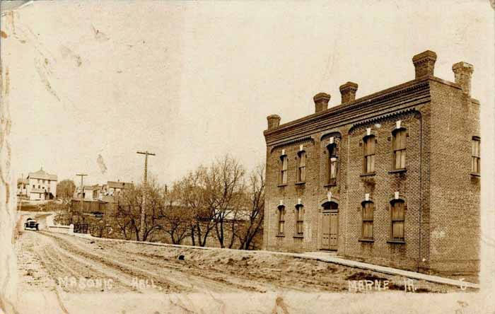 Marne Masonic Hall, Marne, Iowa