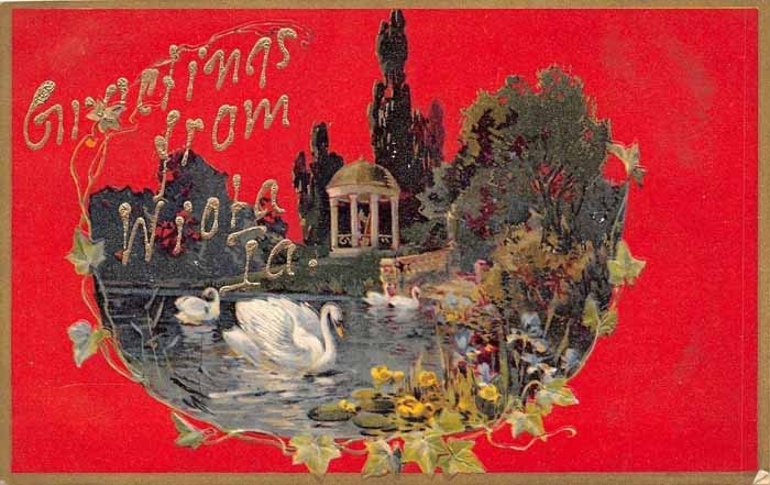 Greetings from Wiota, Iowa Postcard