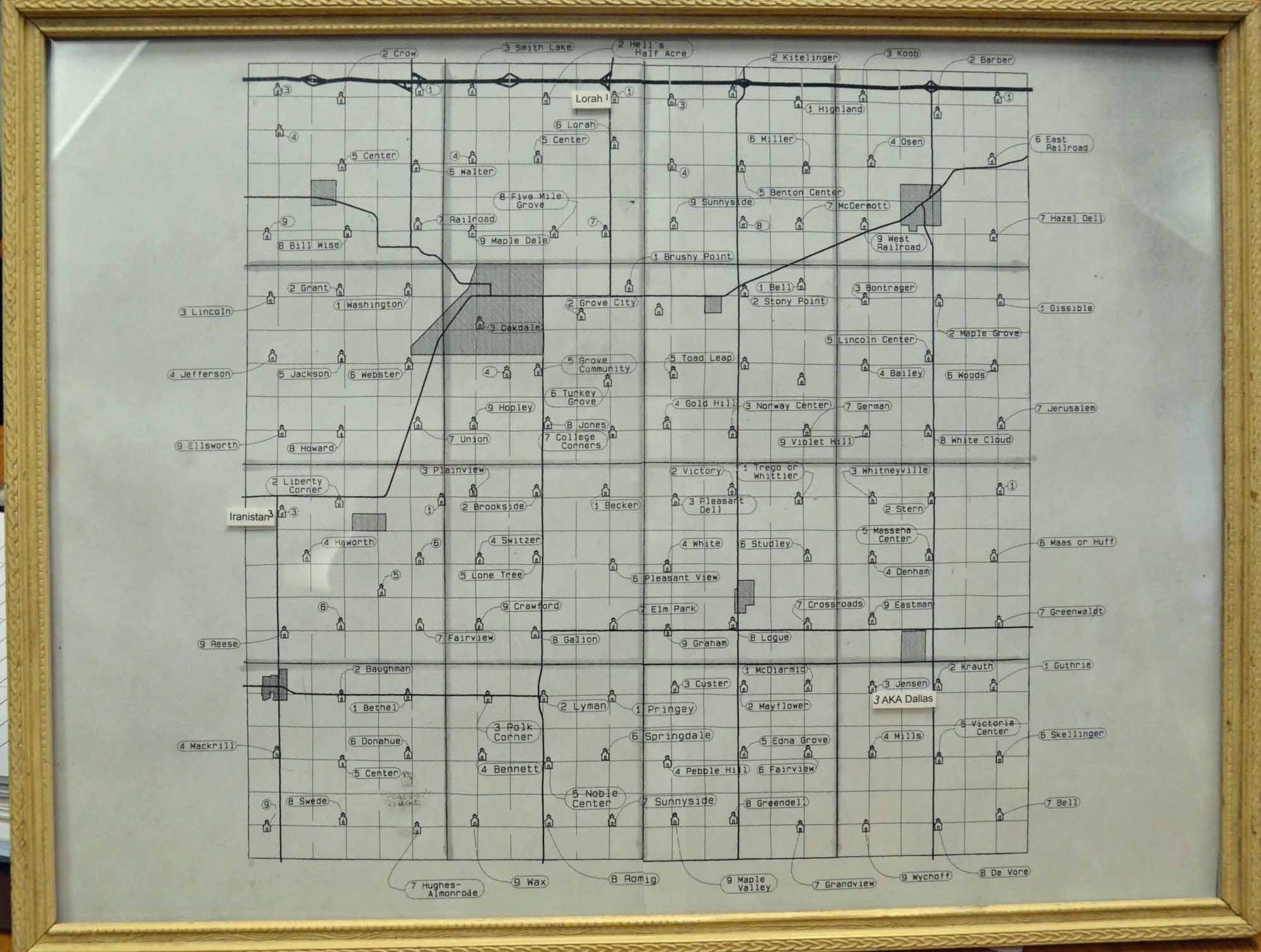 Cass County Schoolhouses 1902