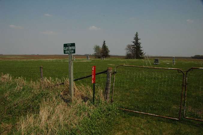 Center Cemetery, Clay County, Iowa