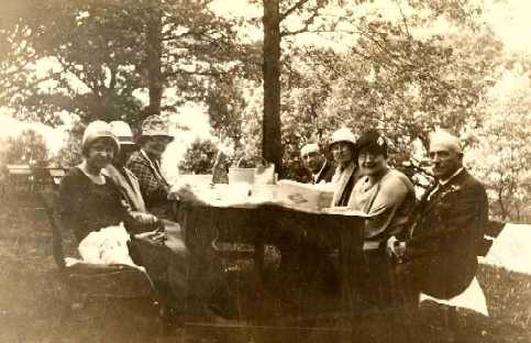 Picnic in Elkport or Garber, undated