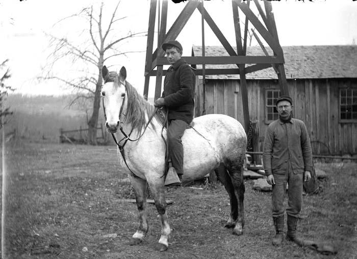 Sam Mallory and his son Dean