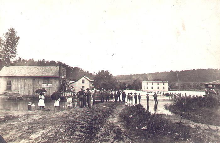 Osterdock Flood July 17, 1908 by Dean S. Mallory