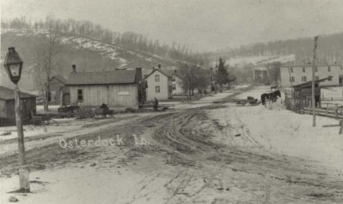 Osterdock, Iowa - undated photo