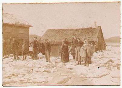 Osterdock ice flood, undated