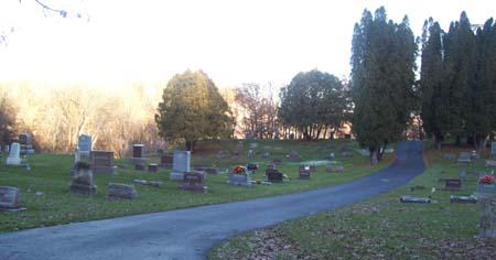 Guttenberg City cemetery, photo by J. Klein, Nov. 2013