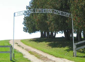 Highland Lutheran Cemetery - photo by Jim Steele JR